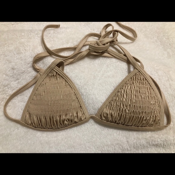 Smocked Cross Strap Bikini Set - Picture 3 of 3